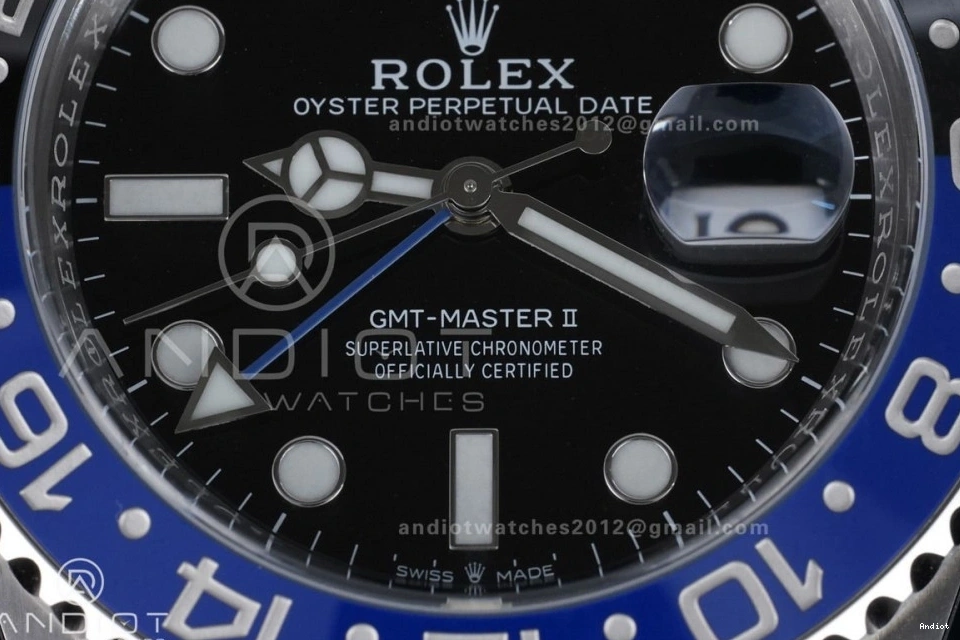 SS Edition Master 1:1 New II Oyster 126710 Bracelet SH3285 BLNR On ARF GMT V2 Best Batman 904L 0319